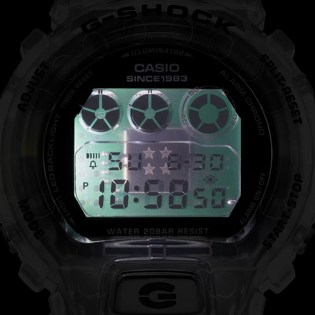 G-Shock  CLEAR REMIX 40e anniversaire DW-6940RX-7