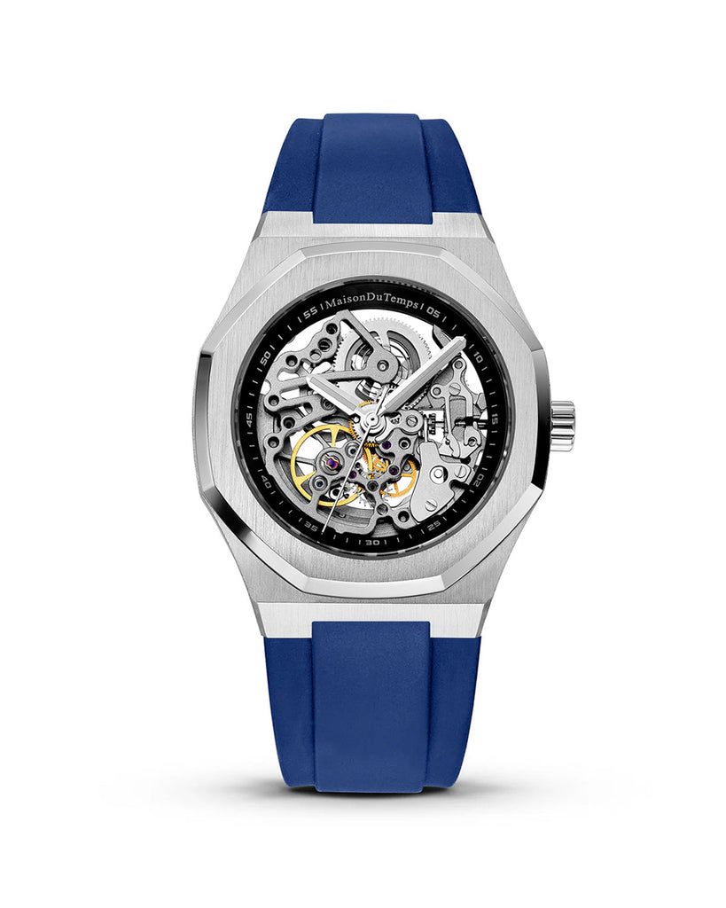 MTBeta Skeleton Silicone Bleu (42mm)