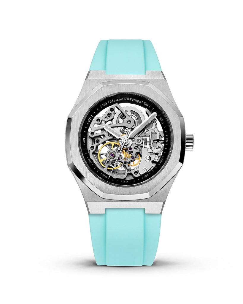 MTBeta Skeleton Silicone Turquoise (42mm)