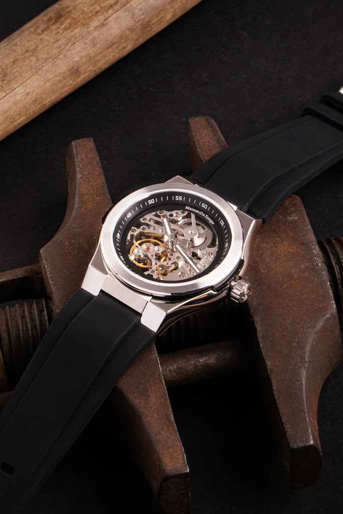 MTEpsilon Skeleton Silicone Noir