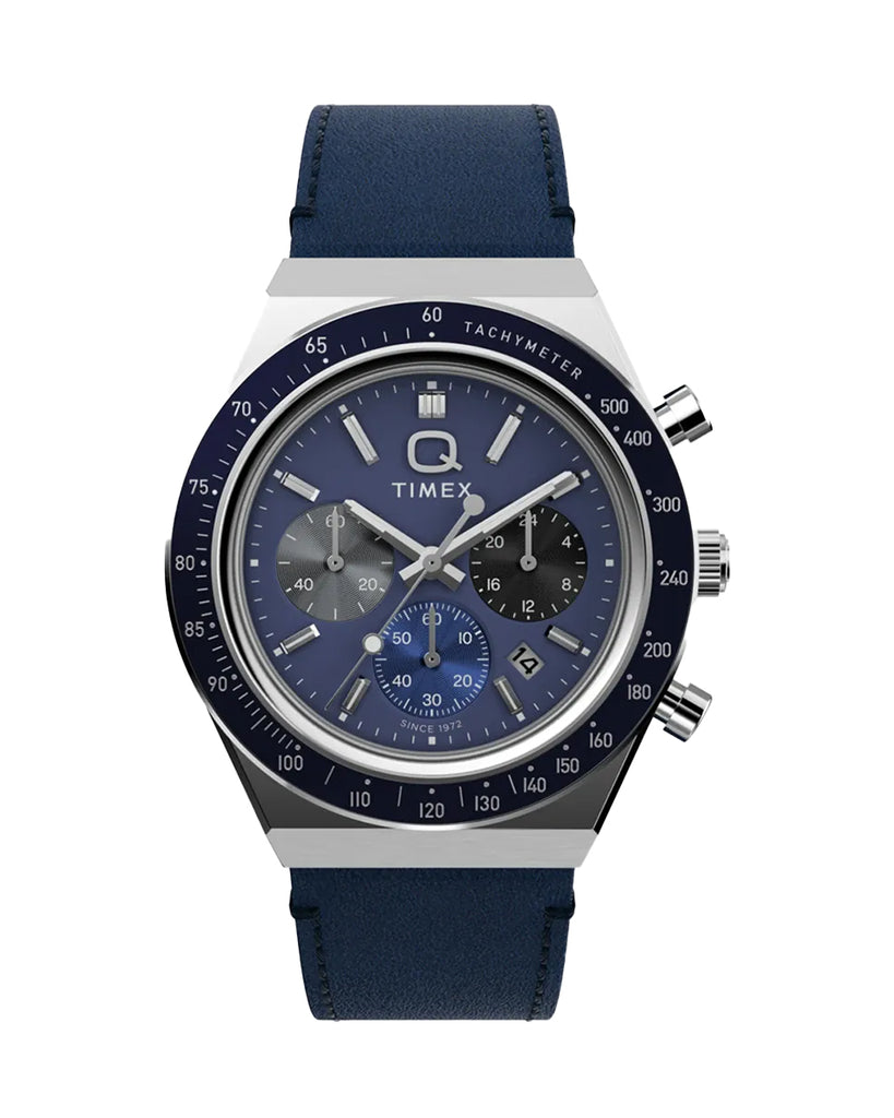Timex Q Chronograph 40mm TW2Y36100