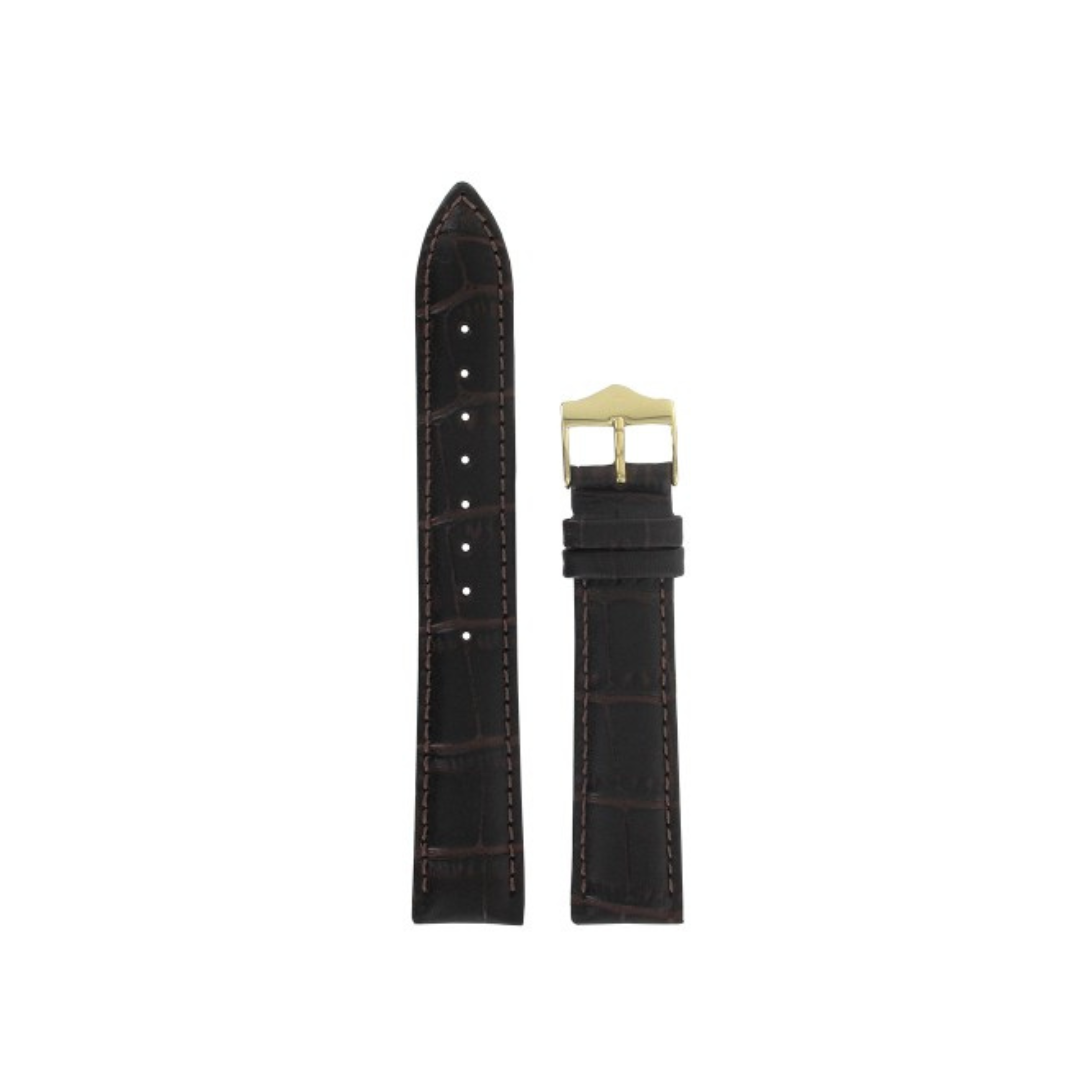 Bracelet Cuir Marron 18mm Pour Montre - Fait Main, Neuf Sans étiquette, Livraison Rapide