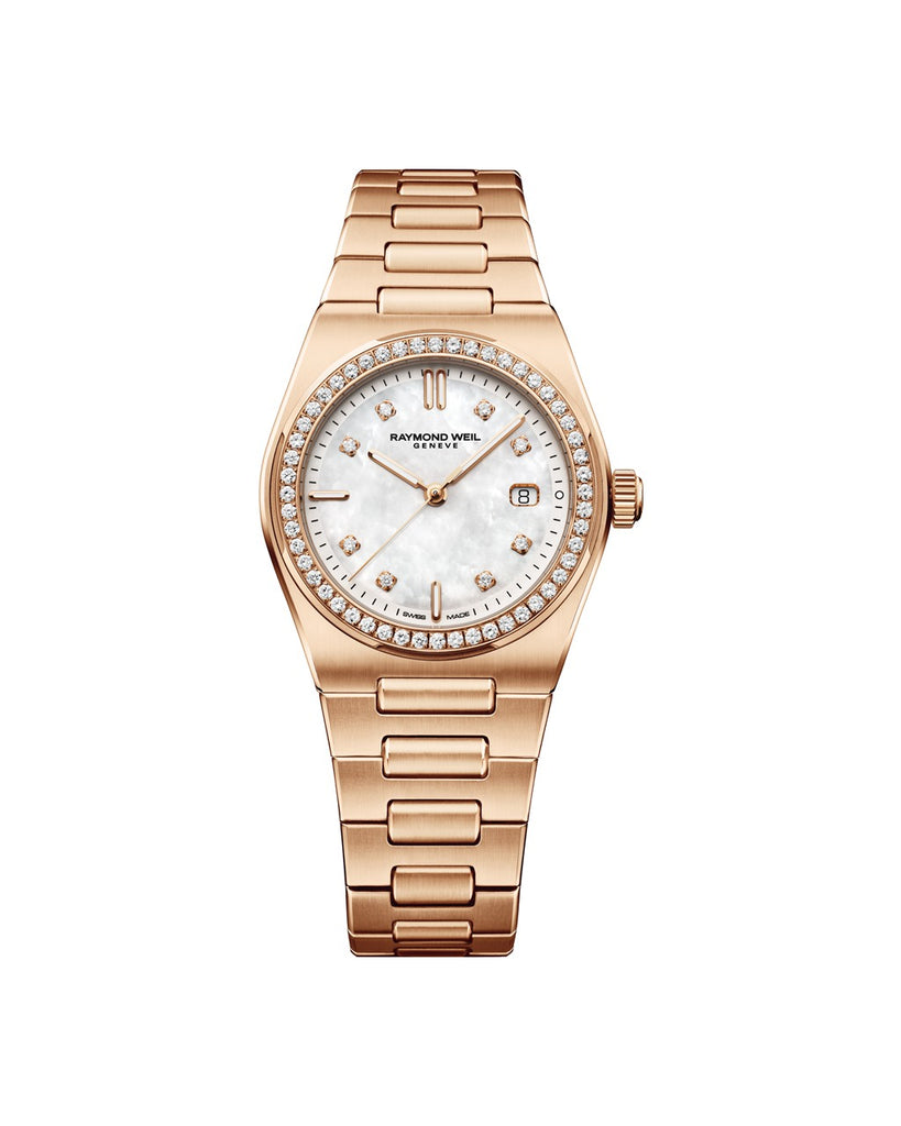 Raymond Weil A.R.T Date quartz or rose 30 mm 1250-P5S-97081