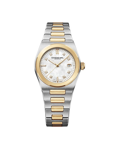 Raymond Weil A.R.T Date quartz bicolore 30 mm - 1250-STP-97081