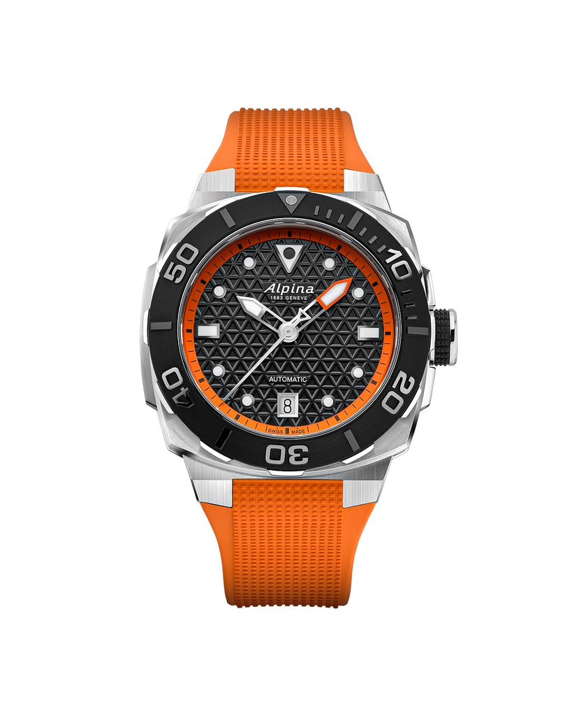 Alpina Seastrong Diver Extreme Automatic Noir & Orange AL-525BO3VE6