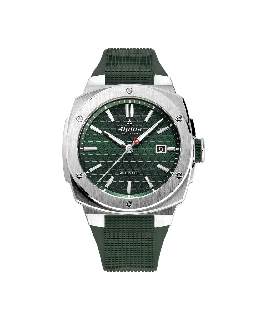 Alpina Alpiner Extreme Automatic Vert British Racing Caoutchouc AL-525GR4AE6