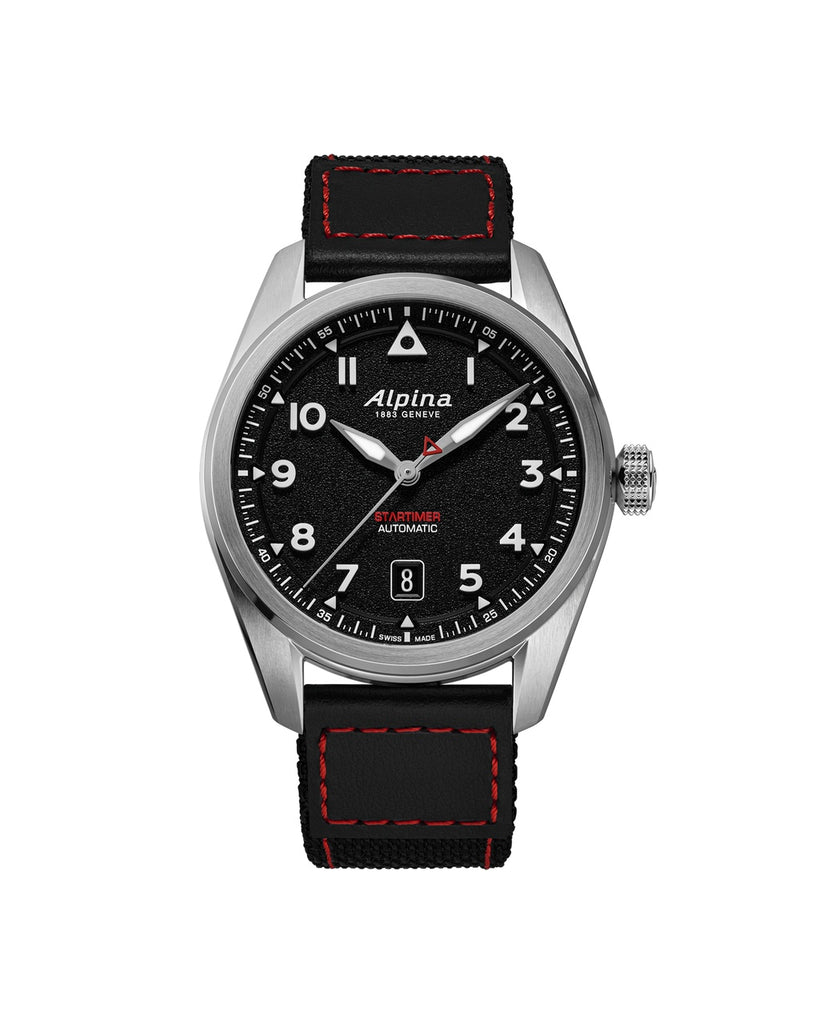 Alpina Startimer Pilot Automatic Cordura AL-525BW4S36