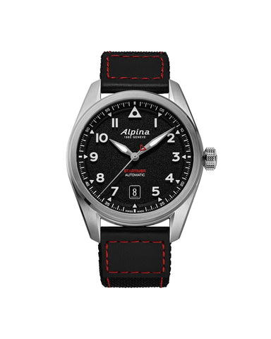 Alpina Startimer Pilot Automatic Cordura AL-525BW4S36