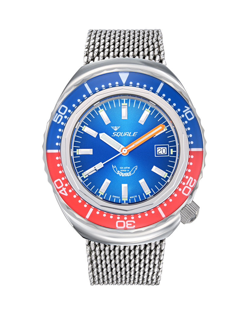 Squale 2002 Blue-Red