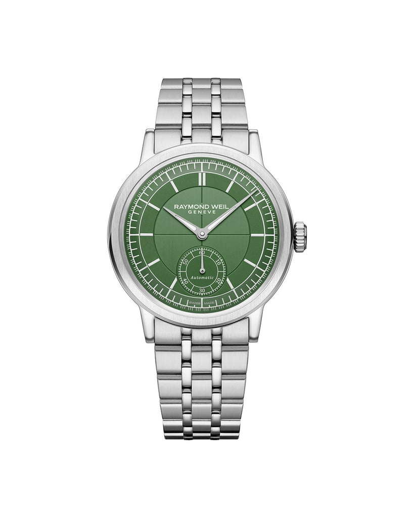 Raymond Weil Millesime petite seconde vert 2930-ST-52001