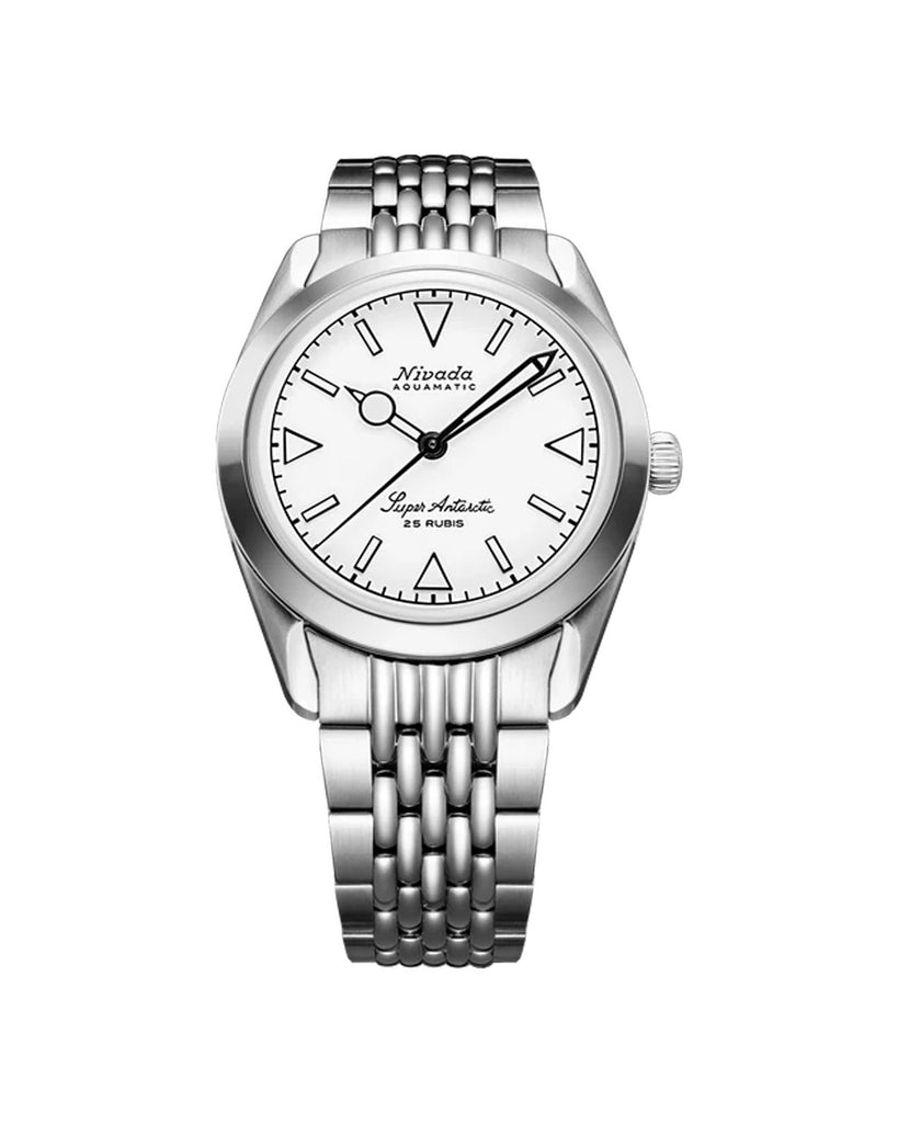 Nivada Super Antarctic White Luminous 38mm