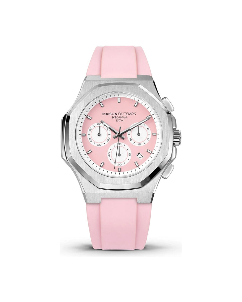 MTGamma Chronographe Rose Silicone Rose