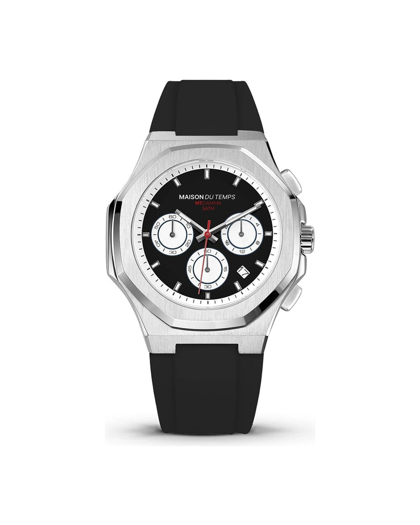 MTGamma Chronographe Noir Silicone Noir