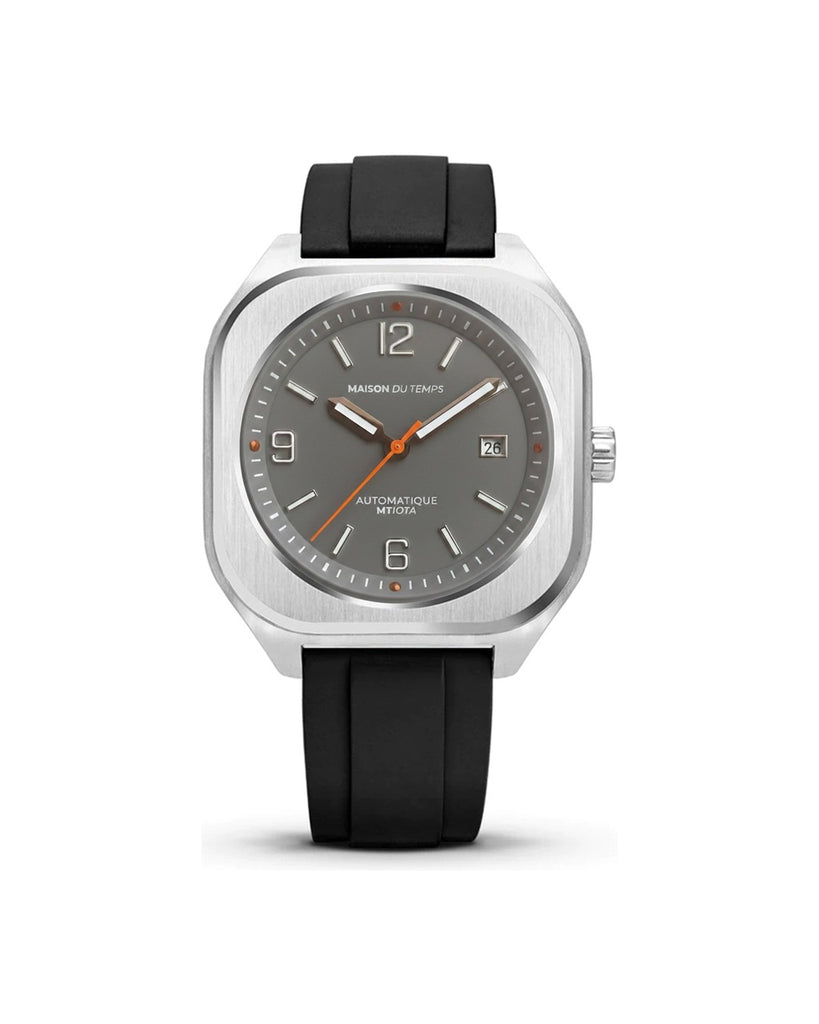 MTIota Gris Caoutchouc Noir