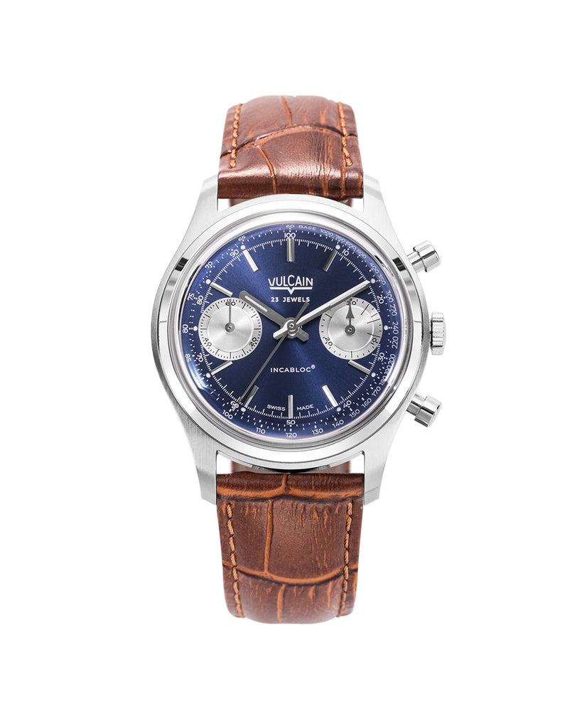 Vulcain Chronographe 70's - Blue