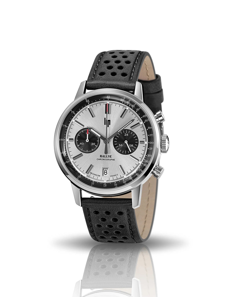 LiP Rallye 41 mm Panda mecha-quartz