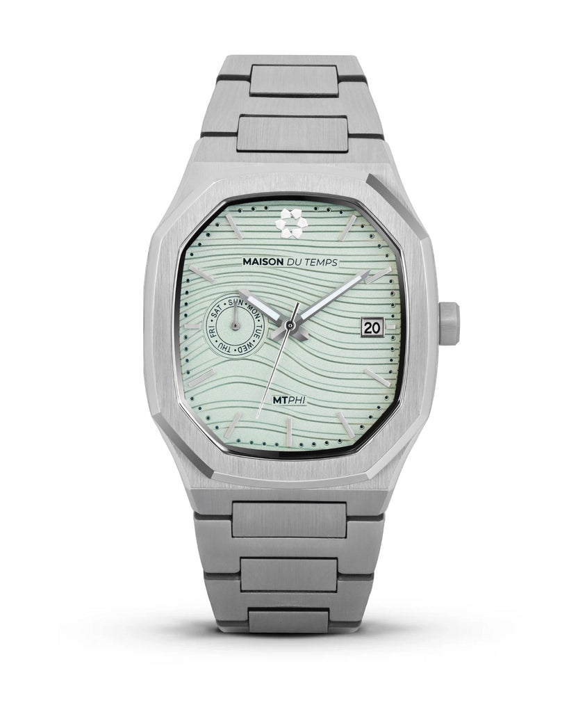 MTPhi Day-Date Vert Acier