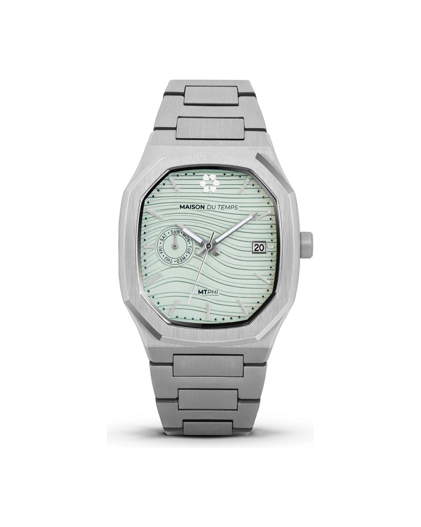 MTPhi Day-Date Vert Acier