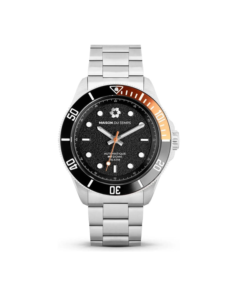 MTSigma Lunette Noire - Orange Acier