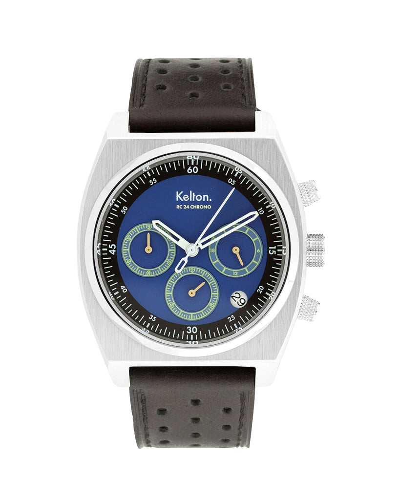 Kelton RC24 Chrono méca-quartz bleu