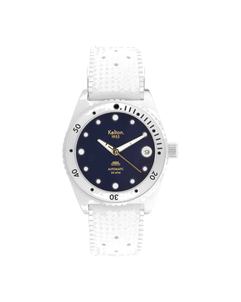 Kelton 1955 Mini Tropic Navy Blanc 20 ATM 9125202