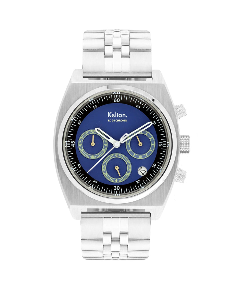 Kelton RC24 Chrono méca-quartz bleu