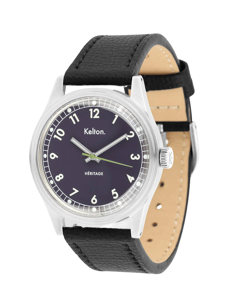 Kelton Héritage Navy Epsom Noir