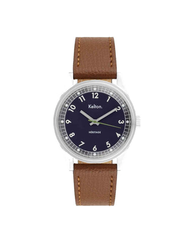 Kelton Héritage Navy Epsom Camel 9126042