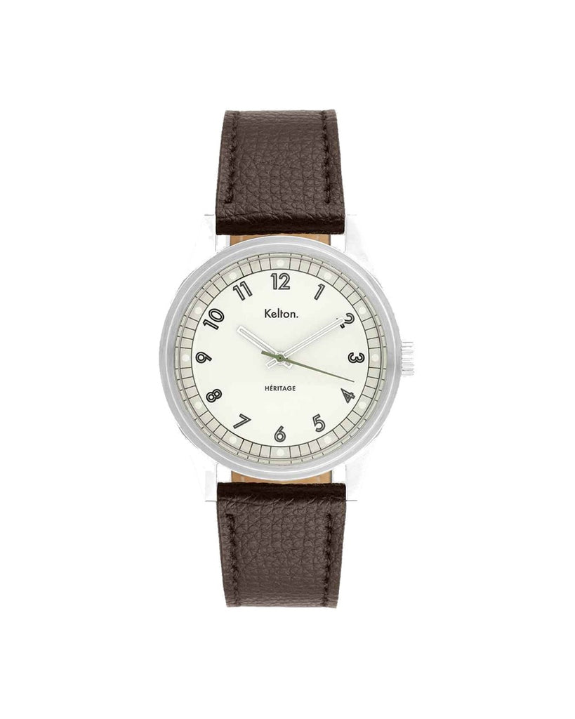 Kelton Héritage Blanche Epsom Marron 9126822