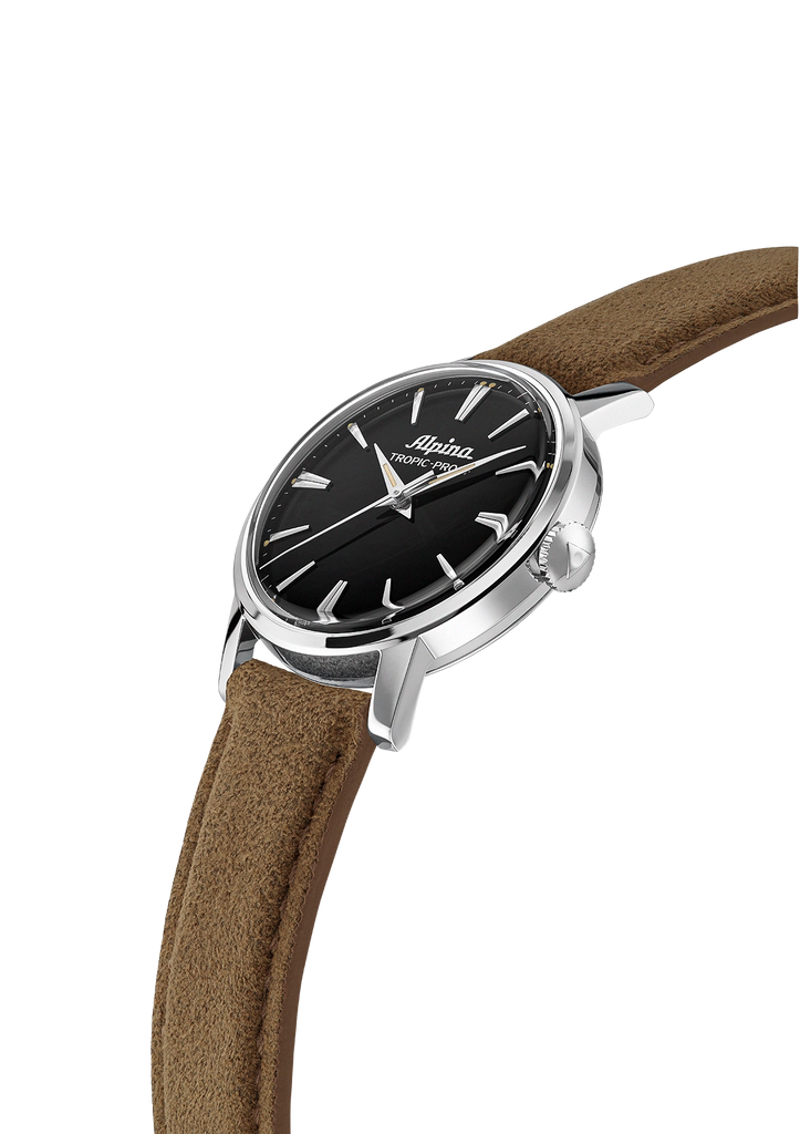 Alpina Heritage Tropic-Proof Handwinding Cadran Noir AL-480B2H6