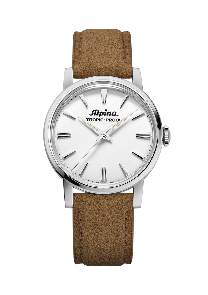 Alpina Heritage Tropic-Proof Handwinding Cadran Blanc AL-480S2H6