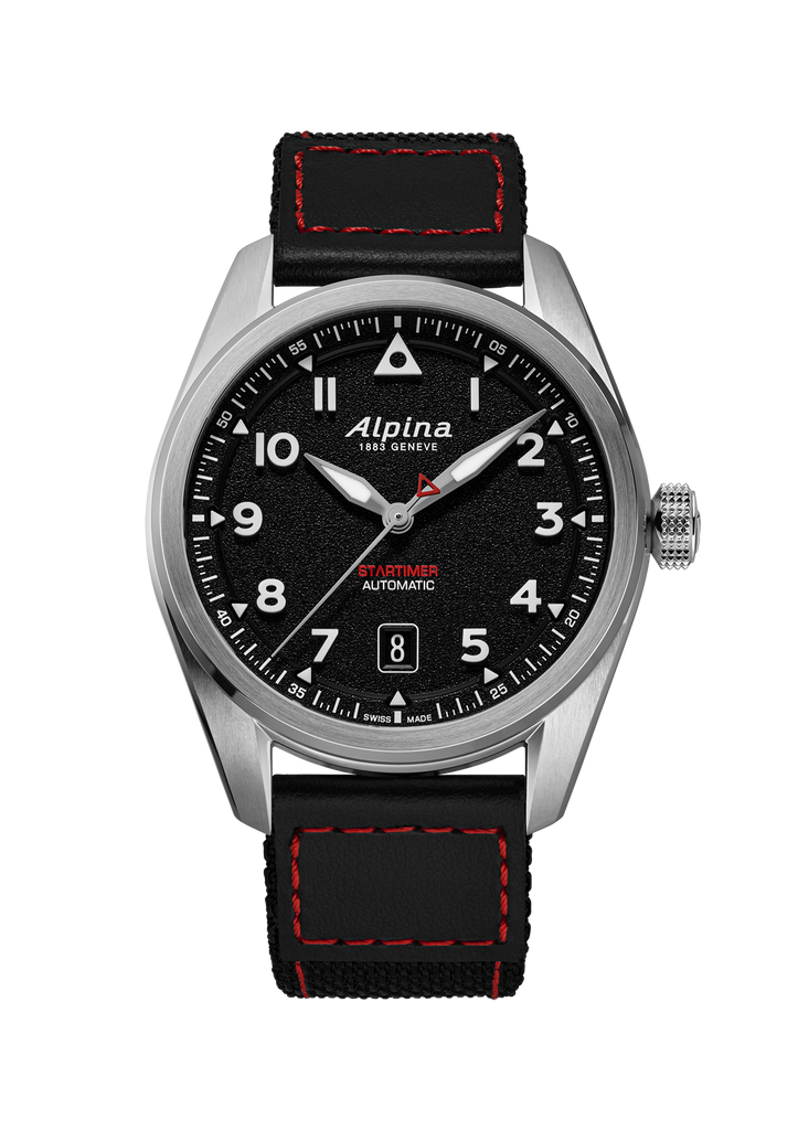 Alpina Startimer Pilot Automatic Cordura AL-525BW4S36