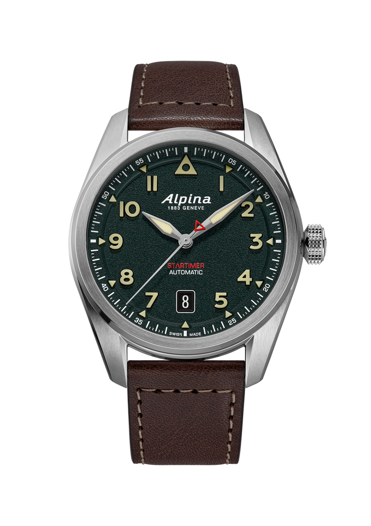 Alpina Startimer Pilot Automatic Kaki AL-525KW4S36