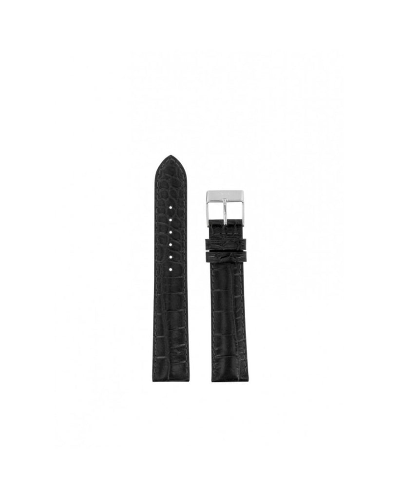 Bracelet Cuir noir 18mm