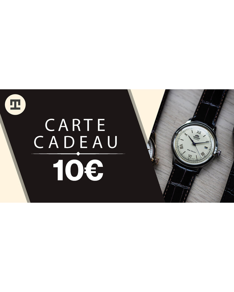 Carte Cadeau Tempus 10€
