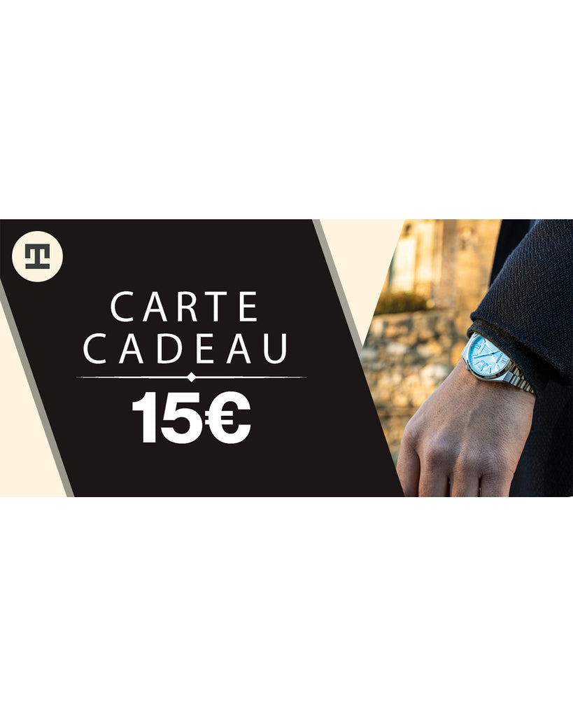 Carte Cadeau Tempus 15€