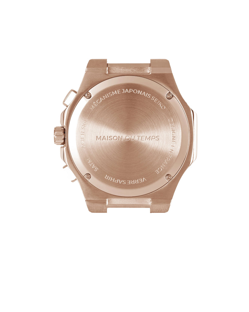 MTGamma Chronographe Vert - Rose Gold Acier
