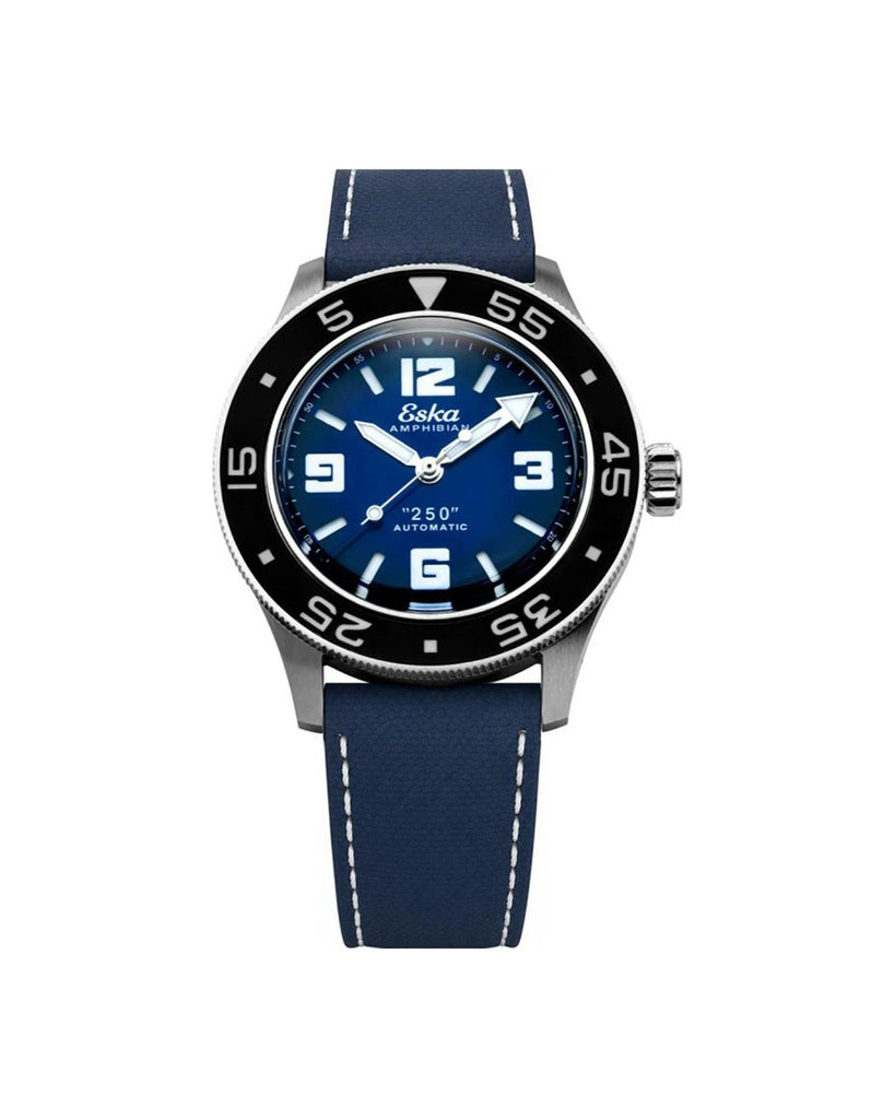 Eska Amphibian 250 Blue Dolphin Bracelet Rub Strap Bleu - 250-BD
