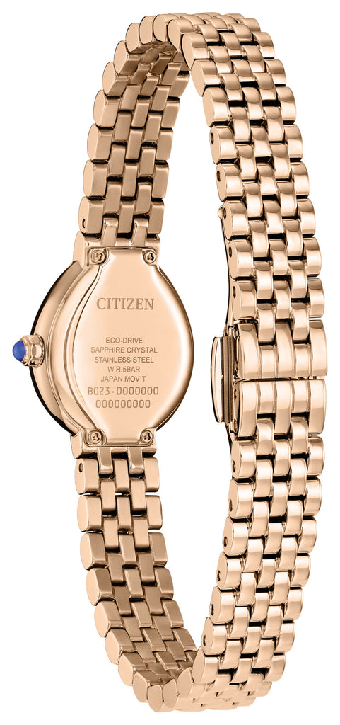 Citizen L Rainell Mini Or rose EX1553-56X