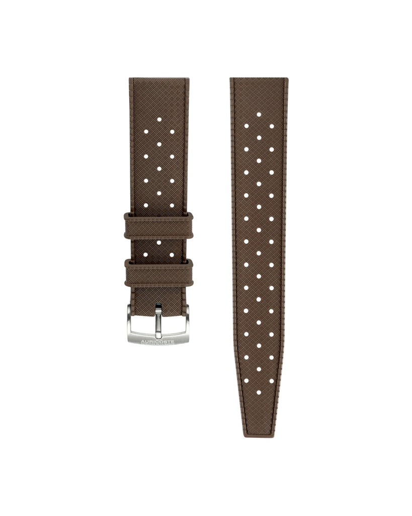 Auricoste Bracelet Tropic FKM Marron 20 mm