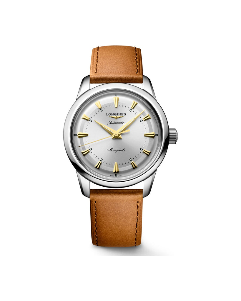 Longines Conquest Heritage 38mm Argenté - L1.649.4.72.2
