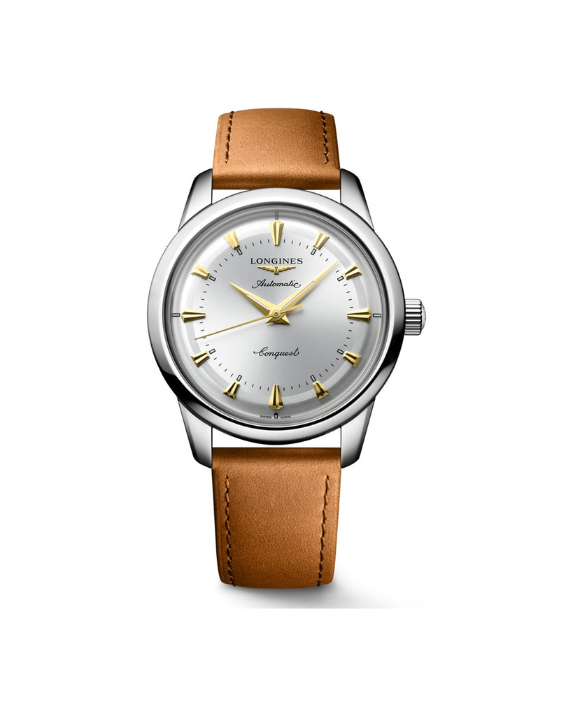 Longines Conquest Heritage 40mm Argenté - L1.650.4.72.2