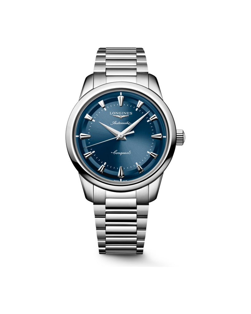 Longines Conquest Heritage 40mm Bleu - L1.650.4.92.6