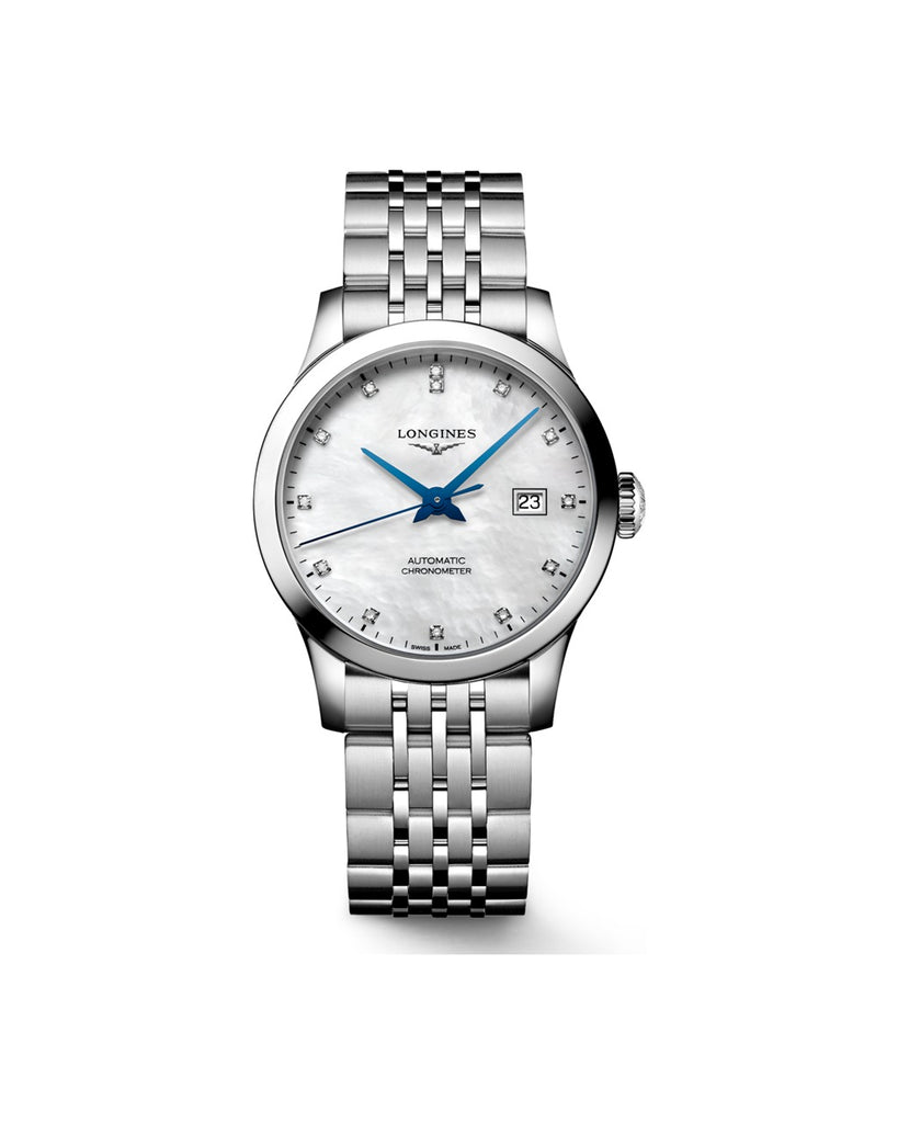 Longines Record Nacre blanche - L2.321.4.87.6