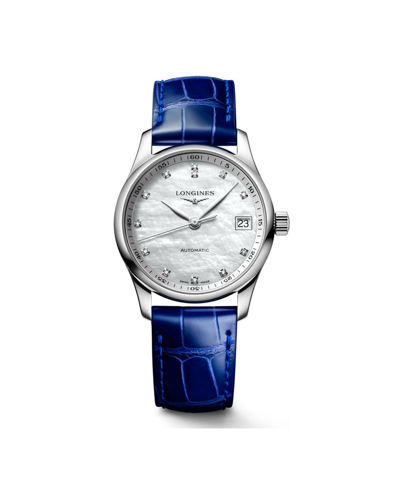 Longines Master Collection 34mm Nacre Alligator - L2.357.4.87.0