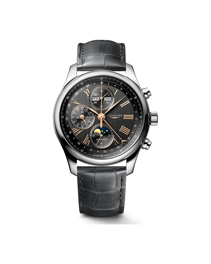 Longines Master Collection Chrono Moonphase 42mm Anthracite - L2.773.4.61.2