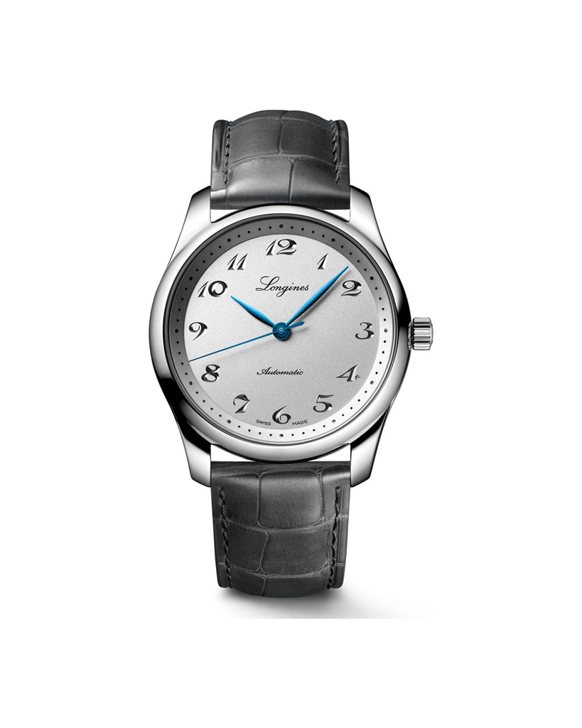 Longines Master Collection 40mm Argente Cuir - L2.793.4.73.2