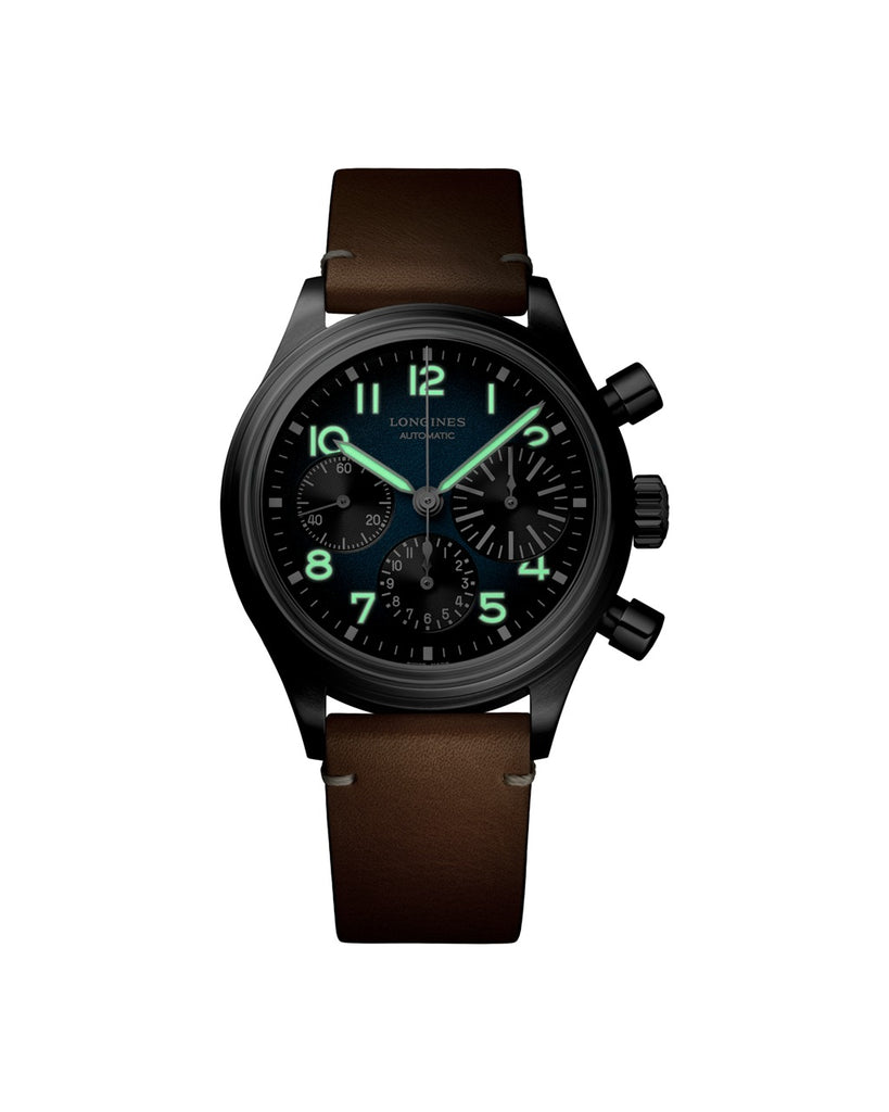 Longines Avigation BigEye 41mm Titane Cadran Pétrole - L2.816.1.93.2