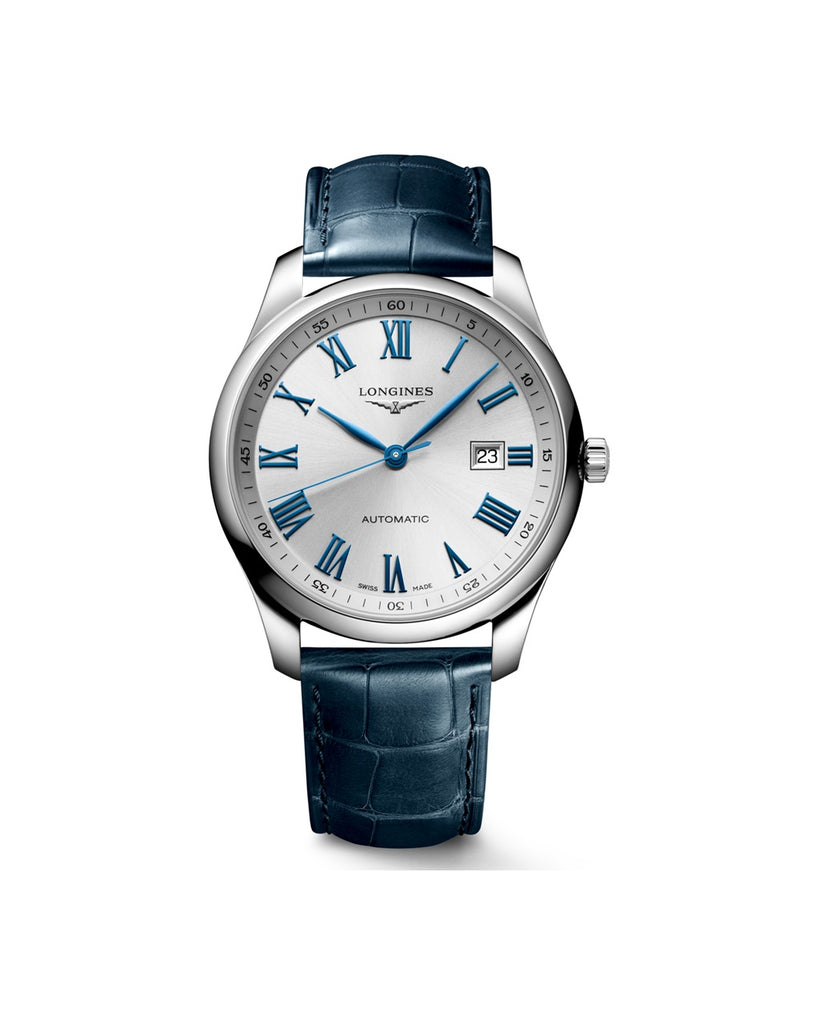 Longines Master Collection 42mm Argente Cuir - L2.893.4.79.2