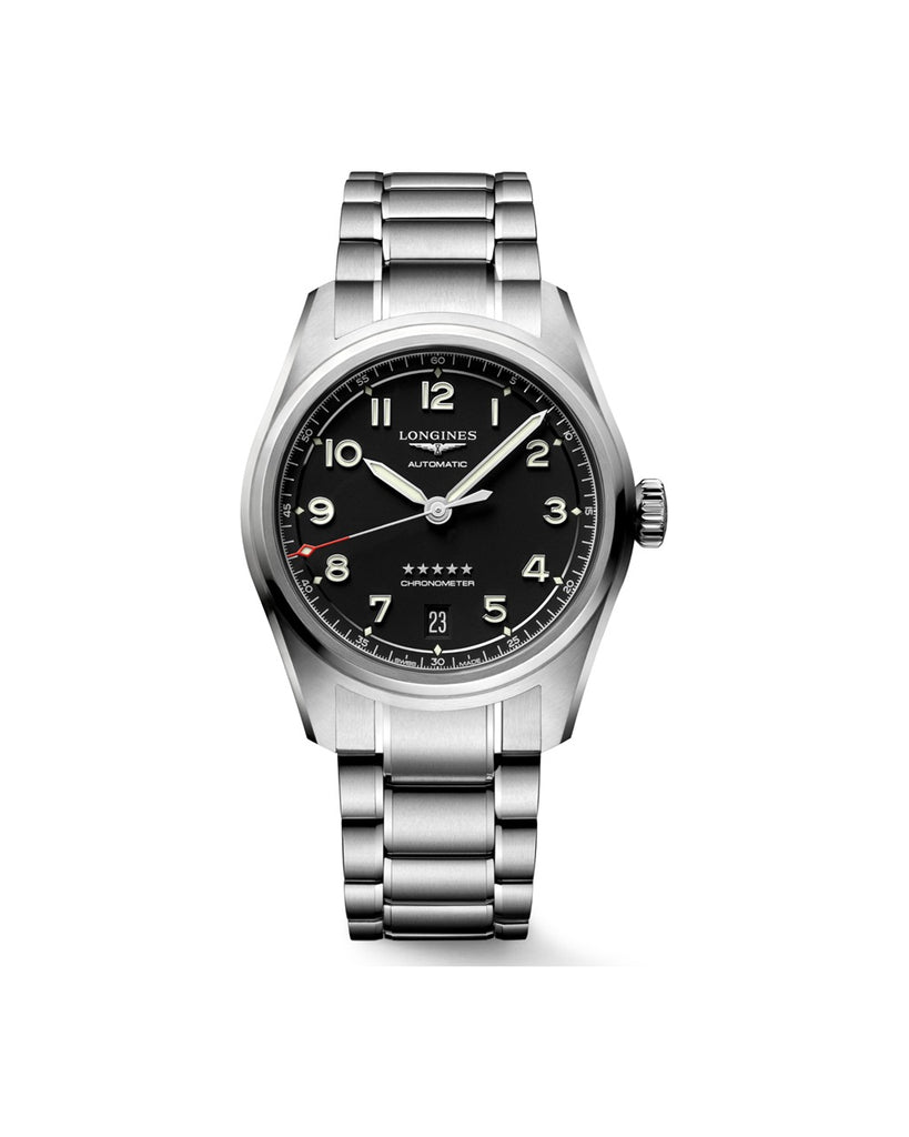 Longines Spirit 37mm Cadran Noir Mat - L3.410.4.53.6